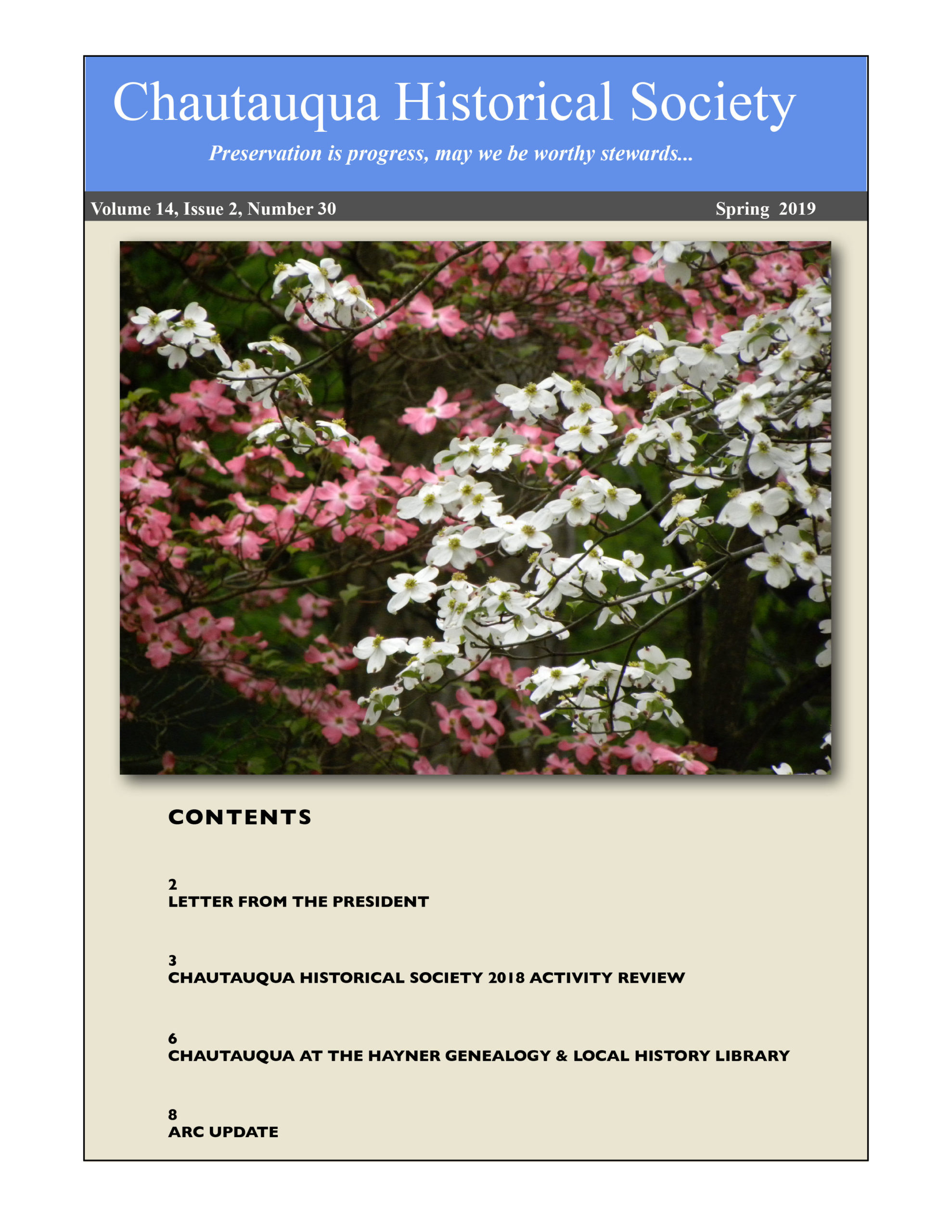 CHS Newsletter Spring 2019